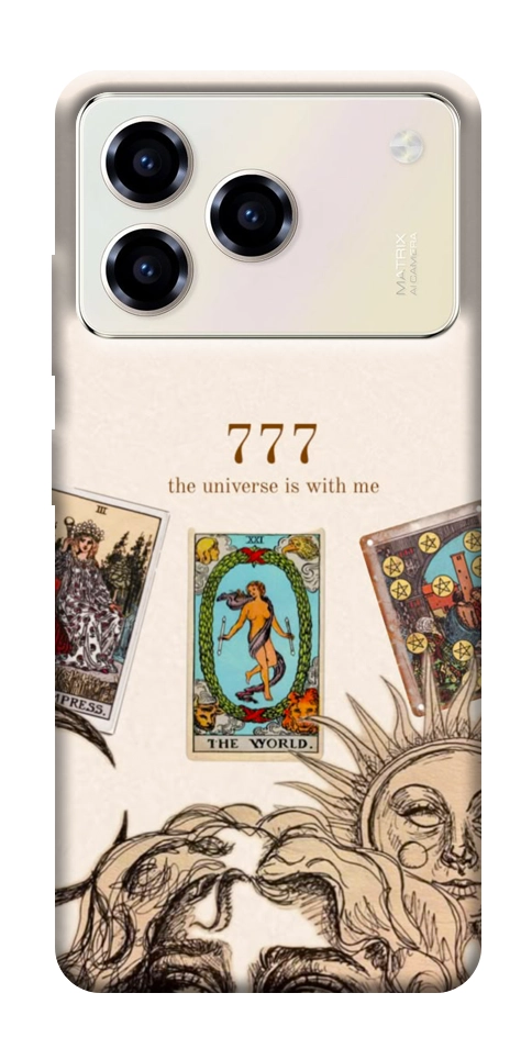 Чехол Знаки удачи для ZTE Blade A76 4G