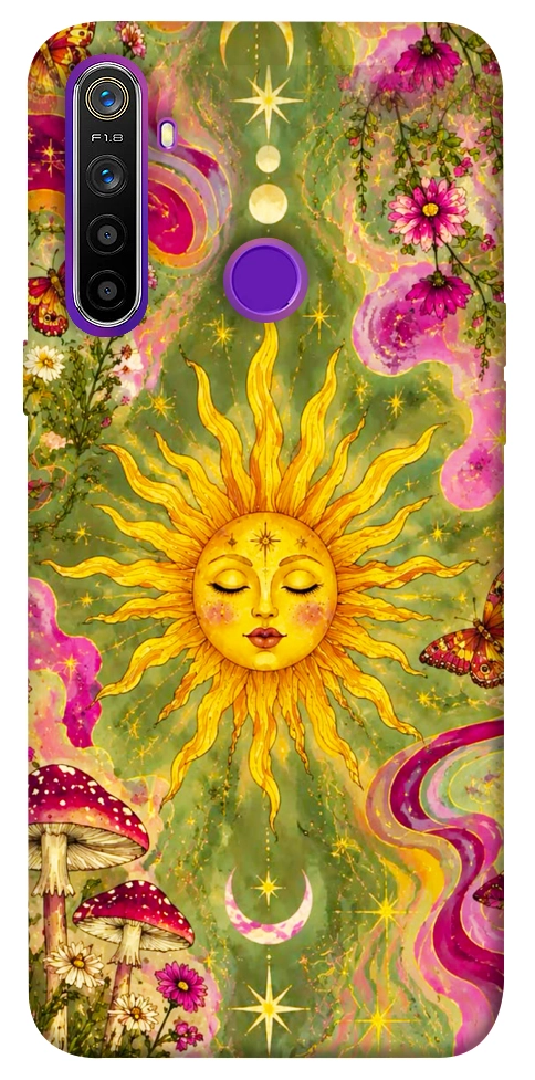 Чохол Colorful sun для Realme 5