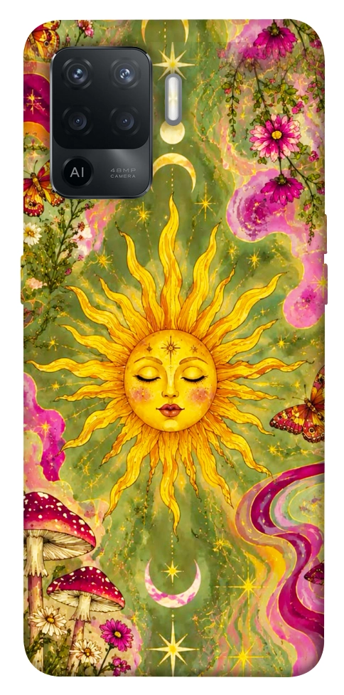 Чехол Colorful sun для Oppo Reno 5 Lite