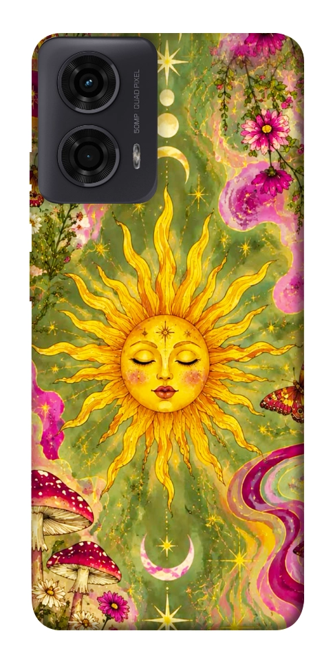 Чехол Colorful sun для Motorola Moto G04