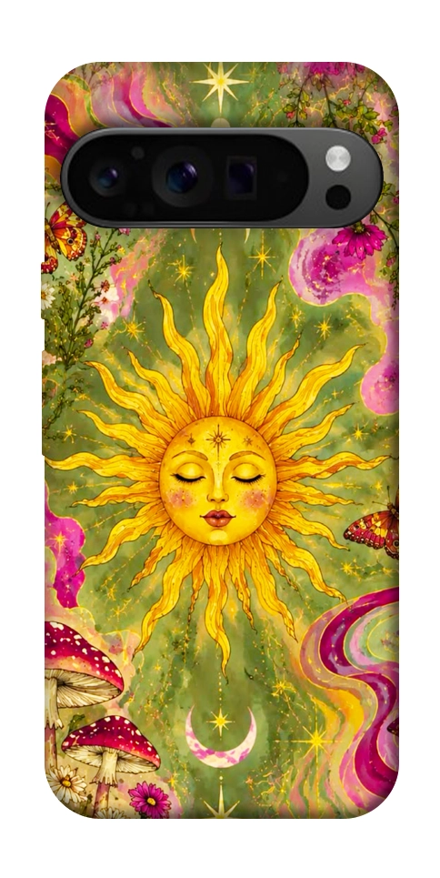 Чехол Colorful sun для Google Pixel 9 Pro