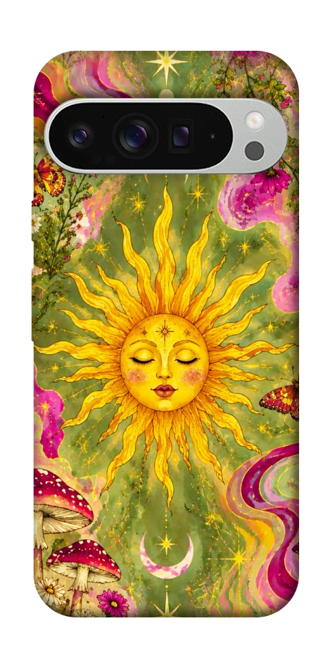 Чехол Colorful sun для Google Pixel 9 Pro XL