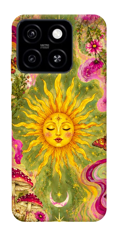 Чехол Colorful sun для ZTE Blade A55 4G