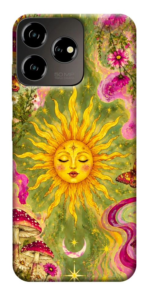 Чехол Colorful sun для ZTE Blade V50 Design 4G