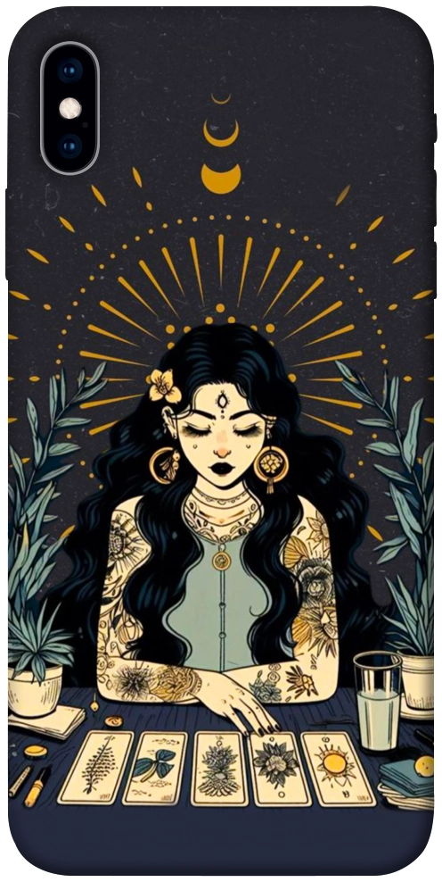 Чехол Dark taror girl для iPhone XS