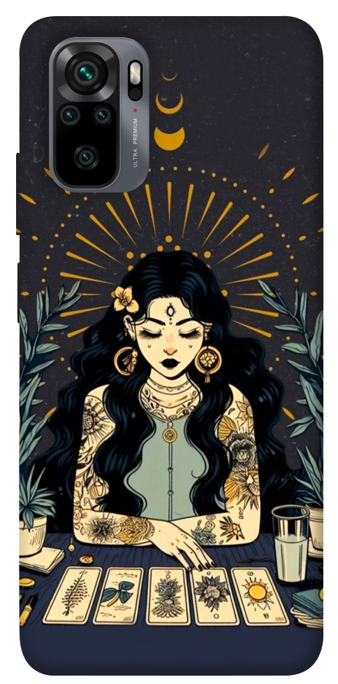 Чехол Dark taror girl для Xiaomi Redmi Note 10