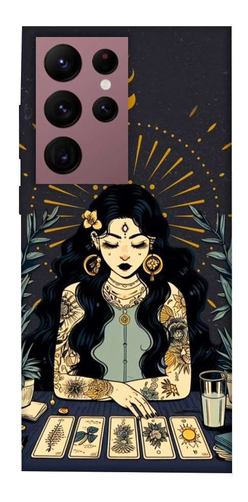 Чехол Dark taror girl для Galaxy S22 Ultra