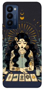 Чехол Dark taror girl для Tecno Camon 18 P