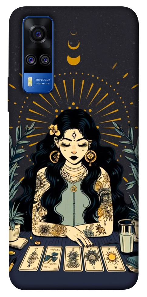 Чехол Dark taror girl для Vivo Y51a