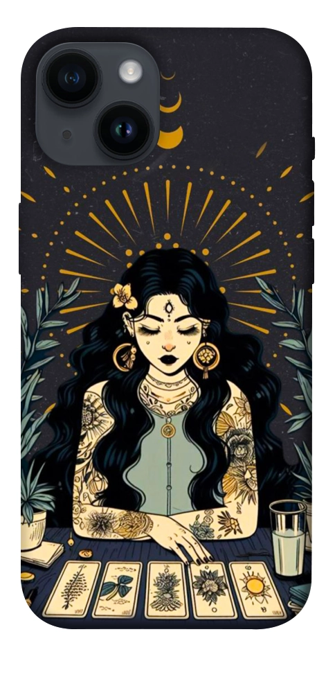 Чехол Dark taror girl для iPhone 14