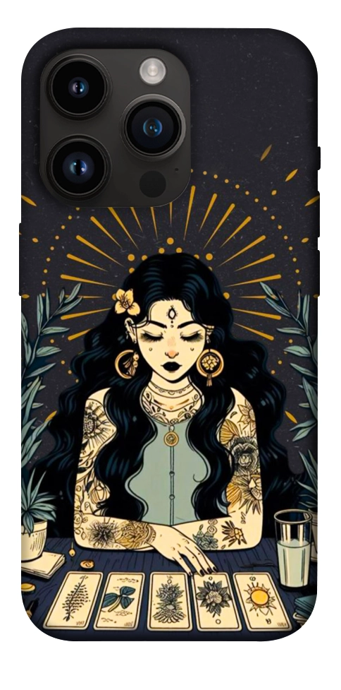 Чехол Dark taror girl для iPhone 14 Pro