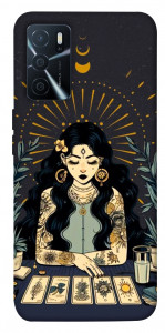 Чехол Dark taror girl для Oppo A16 4G