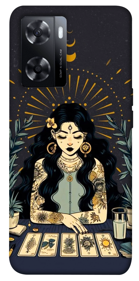 Чохол Dark taror girl для Oppo A57s