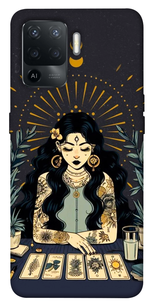 Чехол Dark taror girl для Oppo Reno 5 Lite
