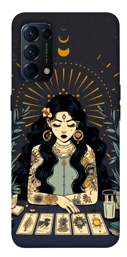 Чохол Dark taror girl для Oppo Reno 5 4G