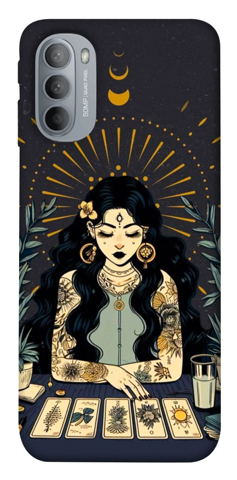 Чехол Dark taror girl для Motorola Moto G31
