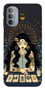 Чехол Dark taror girl для Motorola Moto G31