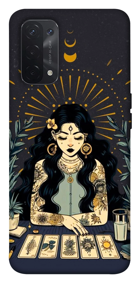 Чохол Dark taror girl для Oppo A74 5G