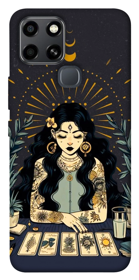 Чехол Dark taror girl для Infinix Smart 6