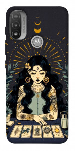Чохол Dark taror girl для Motorola Moto E20