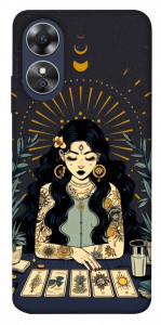 Чехол Dark taror girl для Oppo A17