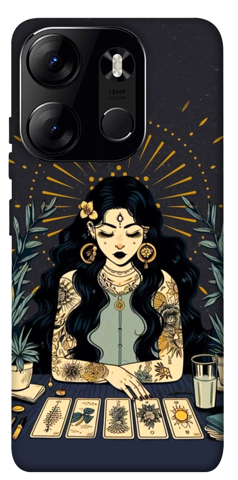 Чохол Dark taror girl для Tecno Spark Go 2023