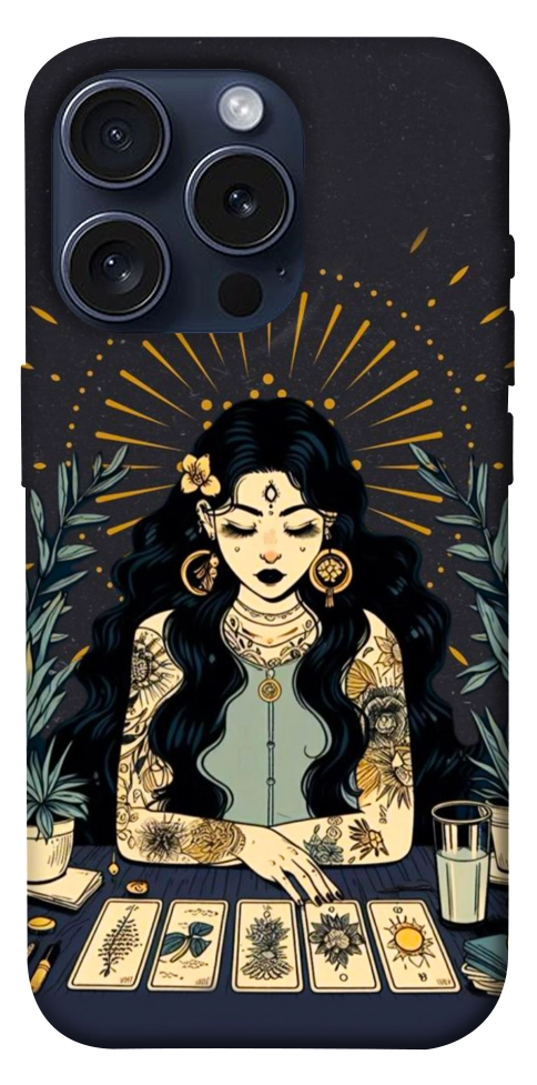 Чехол Dark taror girl для iPhone 15 Pro