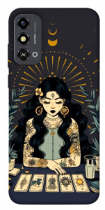 Чехол Dark taror girl для ZTE Blade A53