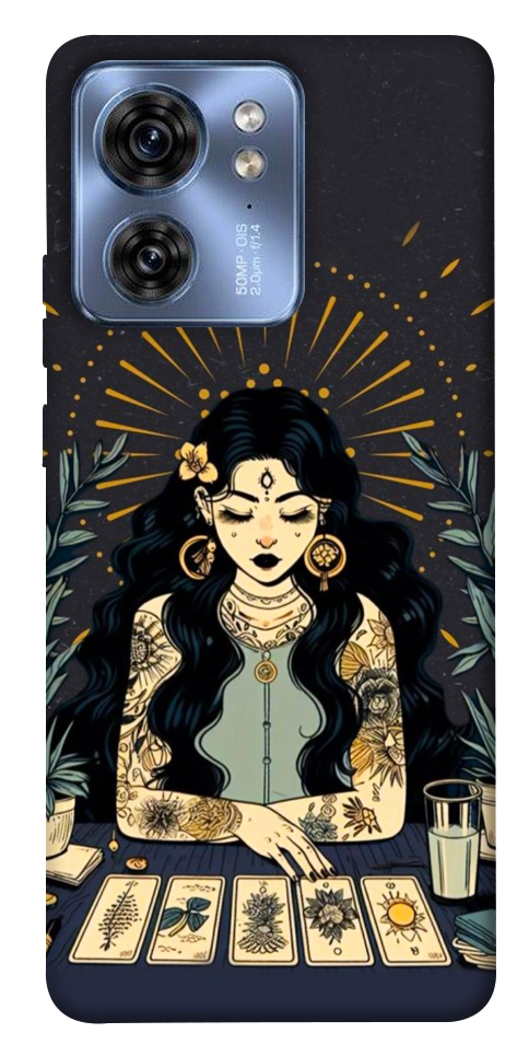 Чохол Dark taror girl для Motorola Edge 40