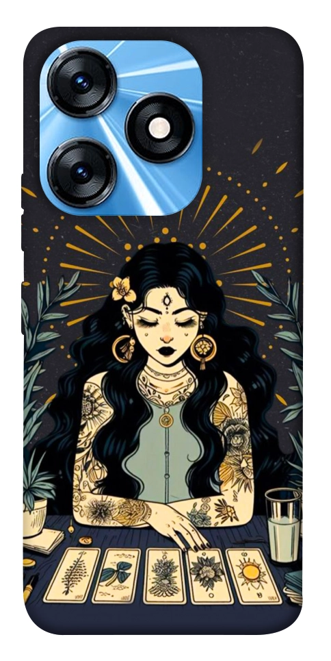 Чехол Dark taror girl для TECNO Spark 10