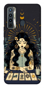 Чехол Dark taror girl для TECNO Camon 17