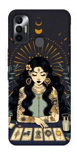 Чехол Dark taror girl для TECNO Spark 7