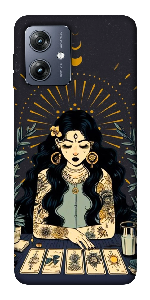 Чехол Dark taror girl для Motorola Moto G54
