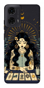 Чехол Dark taror girl для Motorola Moto G04