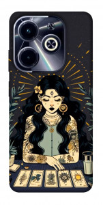 Чехол Dark taror girl для Infinix Hot 40i