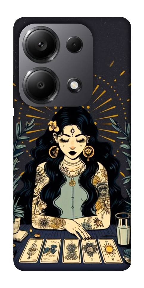 Чехол Dark taror girl для Xiaomi Redmi Note 13 Pro 5G