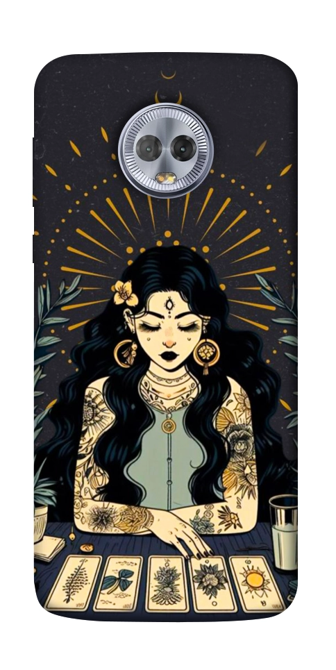 Чохол Dark taror girl для Motorola Moto G6 Plus