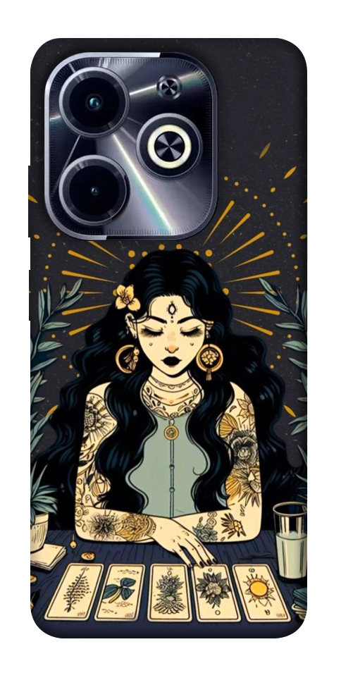 Чехол Dark taror girl для TECNO Spark Go 2024