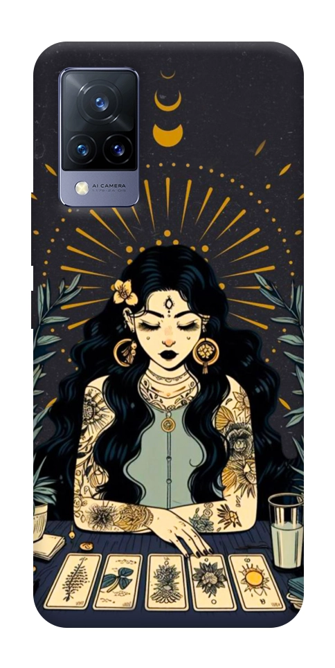 Чохол Dark taror girl для Vivo V21