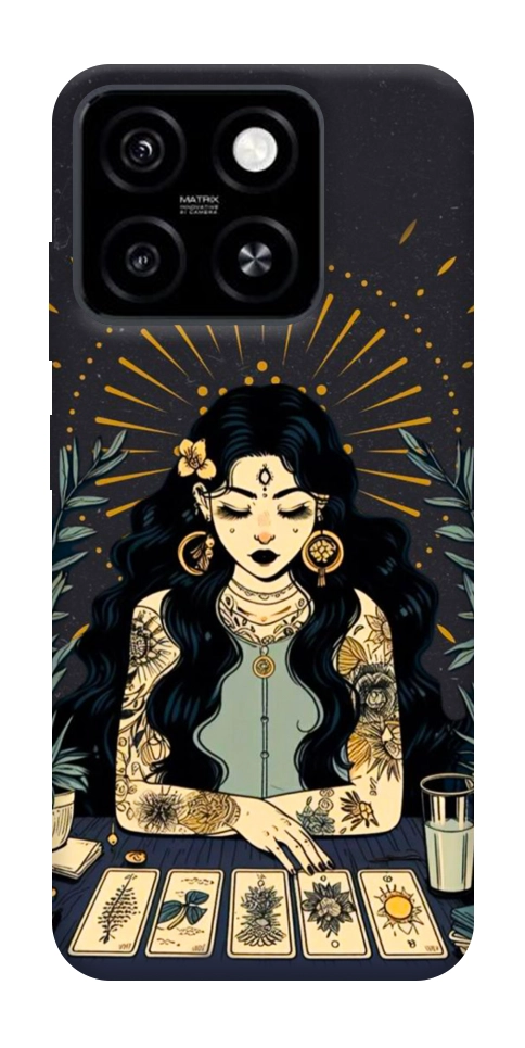 Чохол Dark taror girl для ZTE Blade A55 4G