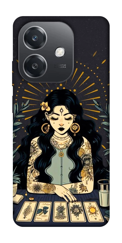Чехол Dark taror girl для Oppo A3 4G