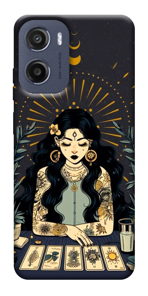 Чохол Dark taror girl для Motorola Moto E15