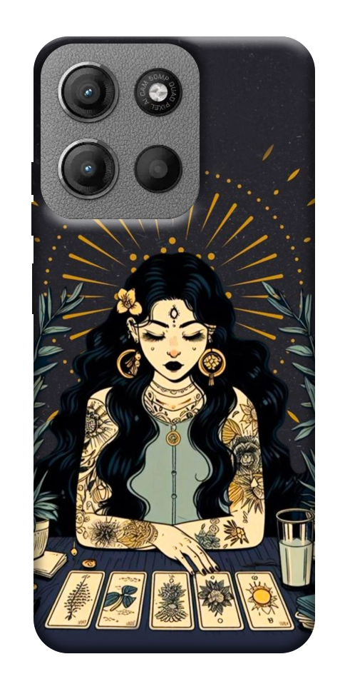 Чехол Dark taror girl для Motorola Moto G15 4G