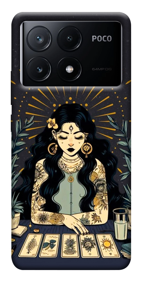 Чехол Dark taror girl для Xiaomi Poco X6 Pro