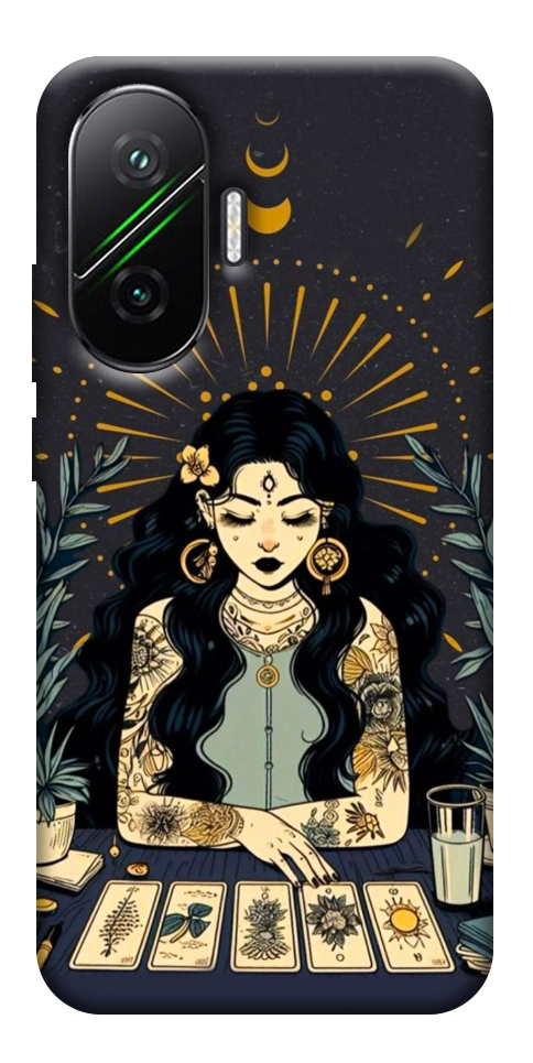 Чехол Dark taror girl для Xiaomi Poco F7