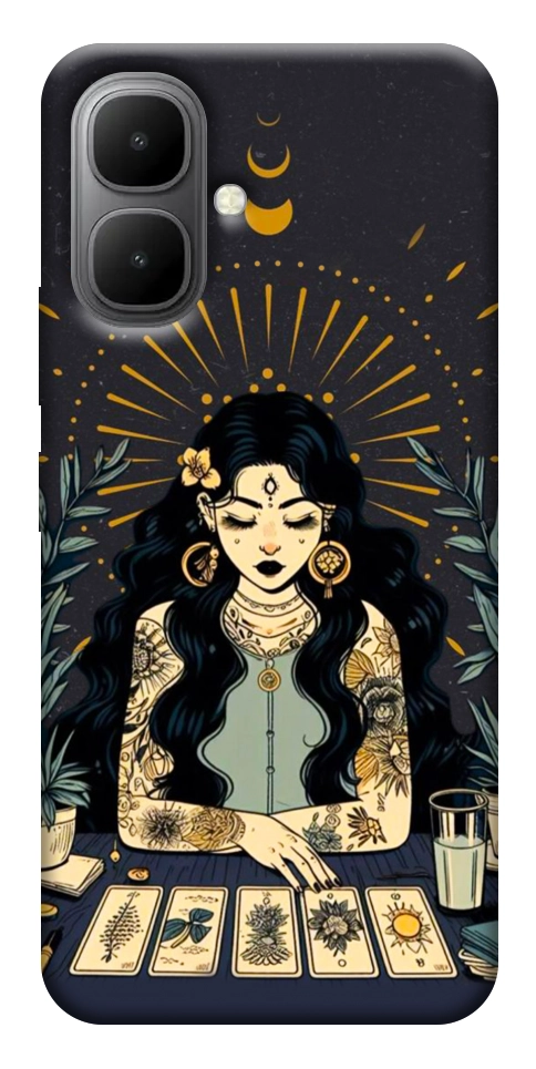 Чехол Dark taror girl для Infinix Smart 10