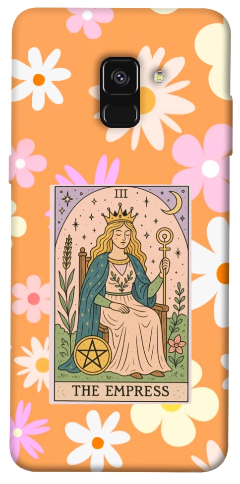 Чехол Flower empress для Galaxy A8 (2018)