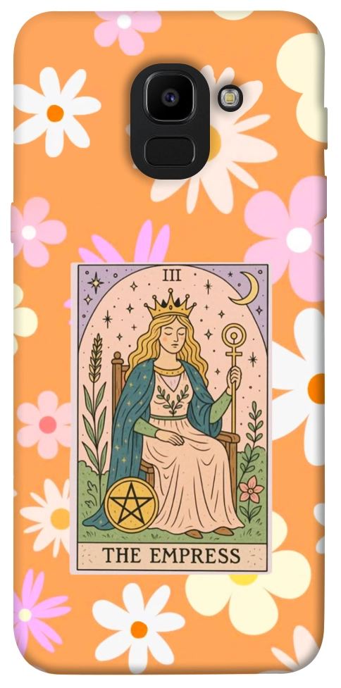 Чехол Flower empress для Galaxy J6 (2018)