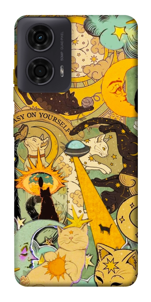 Чехол Go easy on yourself для Motorola Moto G04
