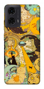 Чехол Go easy on yourself для Motorola Moto G04